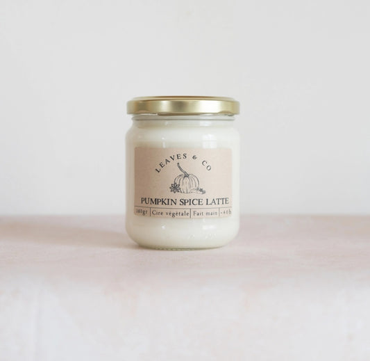 Pumpkin Spice Latte Scented Candle