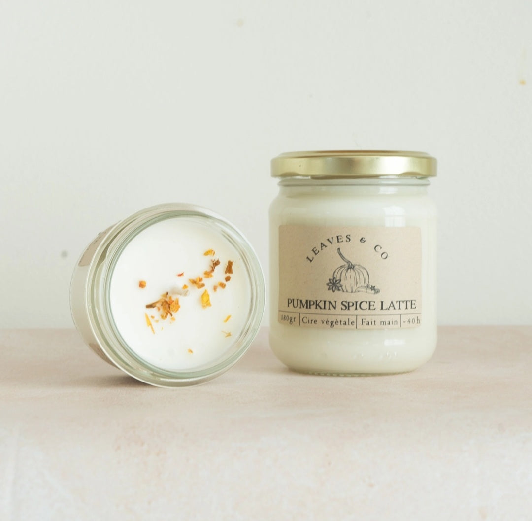 Pumpkin Spice Latte Scented Candle